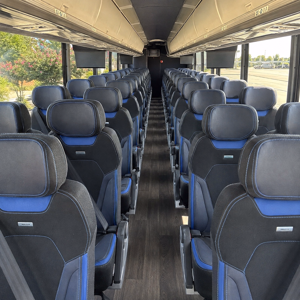 thornton sporting event transportation onboard seating