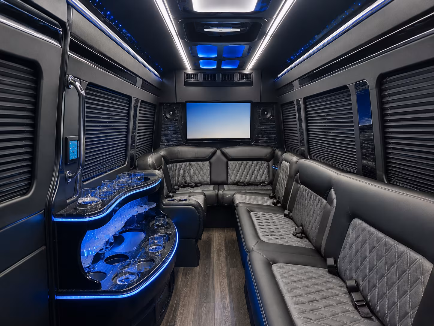 wedding and private event shuttle buses in thornton
